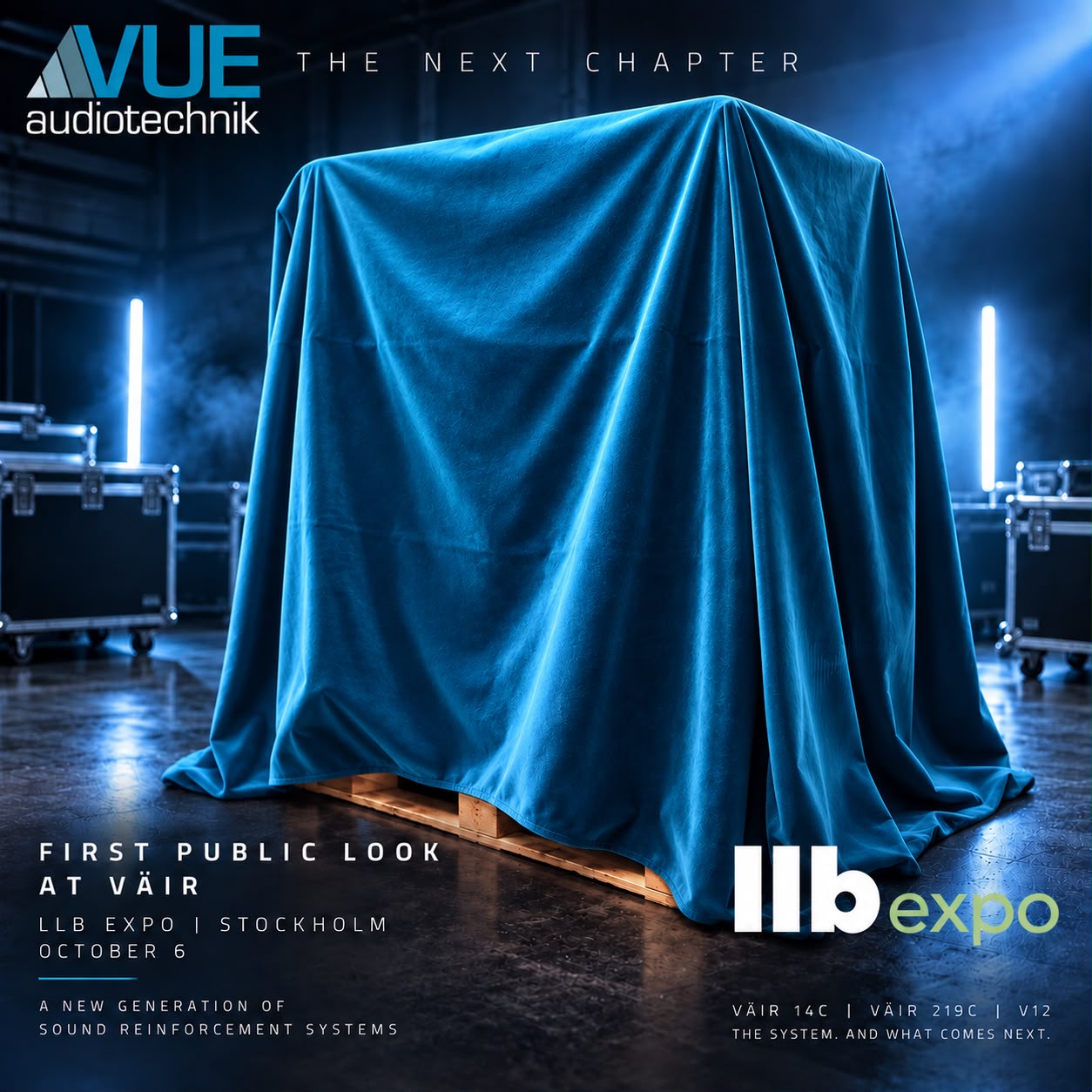 Väir teaser — first public look at LLB Expo Stockholm